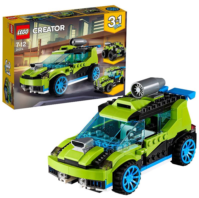 LEGO 乐高 Creator 创意百变系列 火箭拉力赛车 31074118元包邮（需用码）