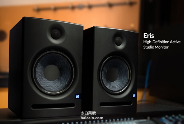 PreSonus Eris E8 旗舰级有源监听音箱（一对） 镇店之宝￥2599包邮