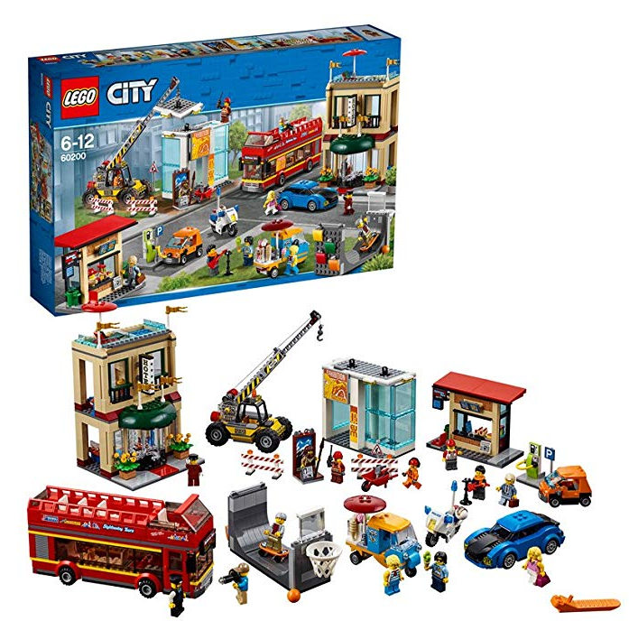 LEGO 乐高 城市系列 城市中心广场 60200凑单低至719.2元（2件8折）