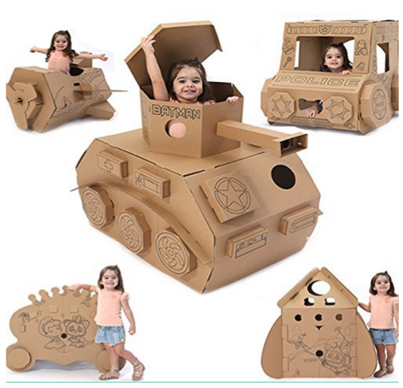 Prointxp 普智 手工DIY纸壳玩具 坦克