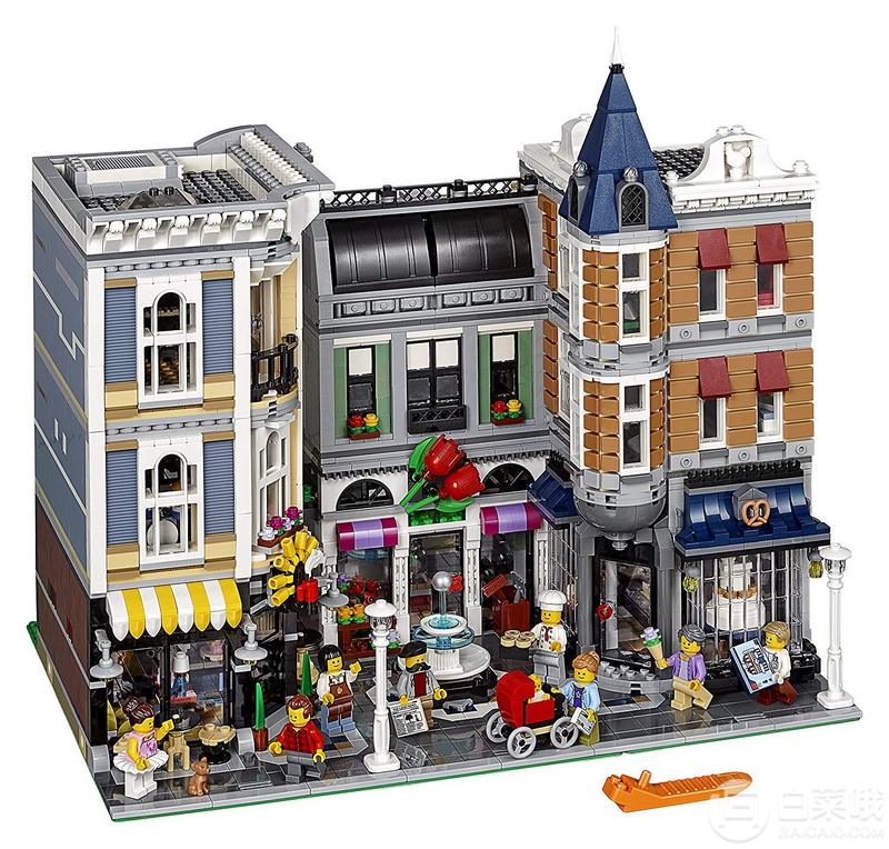 Lego 乐高 创意百变高手系列 城市中心集会广场 10255