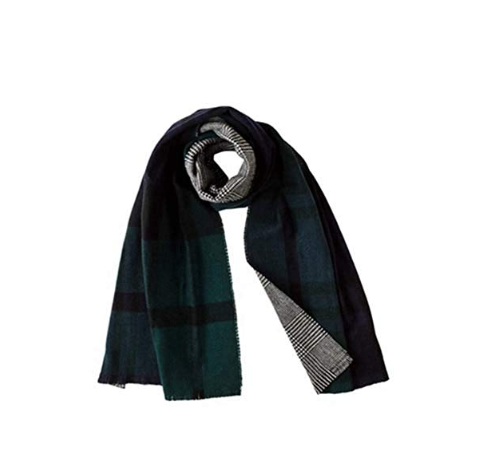 镇店之宝，苏格兰百年奢侈羊绒品牌 Johnstons of Elgin 英伦经典羊绒羊毛围巾 WB1004