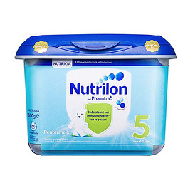 中亚Prime会员：Nutrilon 诺优能 儿童配方奶粉 5段 安心罐 800g *2件