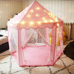 Prointxp 普智 儿童防蚊虫帐篷 室内游戏玩具屋 (粉色帐篷)