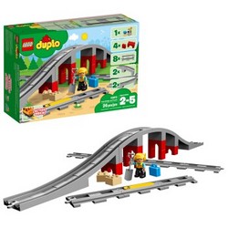LEGO 乐高 Duplo 得宝系列 10872 火车桥梁与轨道 *2件 +凑单品