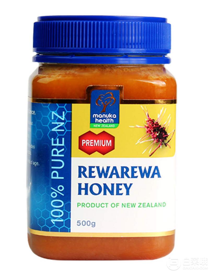 新西兰进口 Manuka Health 蜜纽康 瑞瓦瑞瓦蜂蜜 500g