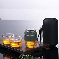 Prointxp 普智 玻璃旅游茶具套装 (玄青玻璃旅行装)
