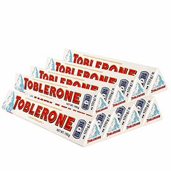 临期品：Toblerone 瑞士三角 白巧克力 100g*8支