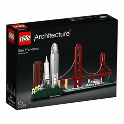 LEGO 乐高 Architecture 建筑系列 21043 旧金山 *2件