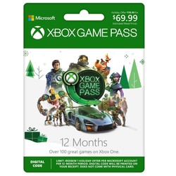 Microsoft 微软 XBOX GAME PASS （Xbox游戏通行证）12月订阅