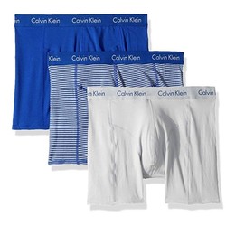 限尺码：Calvin Klein Elements 男士平角内裤 3条装