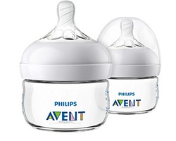 Philips Avent 婴幼儿宽口防胀气奶瓶，2 oz款，2个装